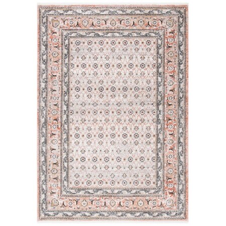 Safavieh Shivan Power Loomed Square Area Rug Grey & Rose - 6 ft. -7 in. x 6 ft. -7 in. SHV722G-7SQ